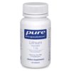 Litio orotato 1 mg cápsulas Pure Encapsulations