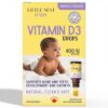 Gotas de vitamina D3 para bebé con gotero