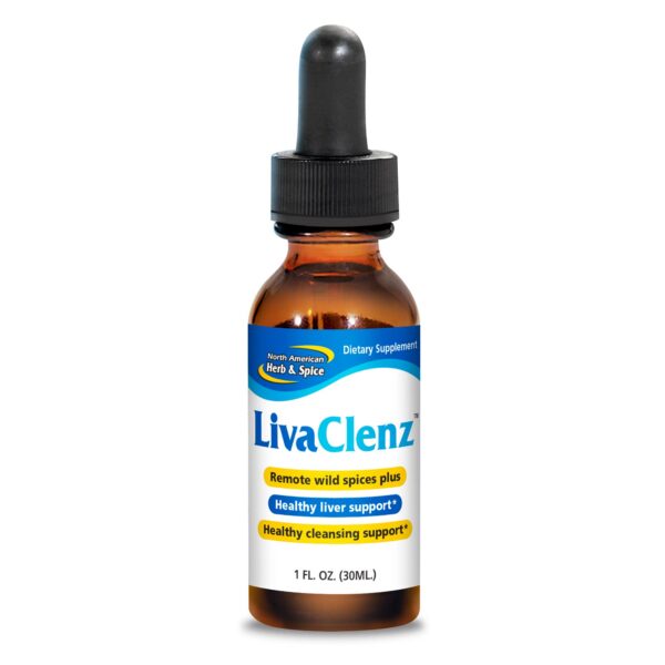 Version 1.0.0 LivaClenz aceite especias silvestres apoyo hígado y vesícula 1oz
