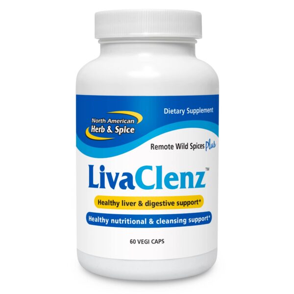 LivaClenz cápsulas para salud de hígado y digestión