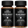 Frente del frasco de Live Bearded Beard Boost
