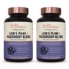 Live Conscious melena de león suplemento cognitivo paquete doble