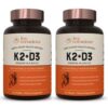 Live Conscious suplemento vitamina k2 mk7 y d3 5000 iu paquete 2