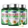 Version 1.0.0 Frasco de LIVEGIS D3 K2 softgels con aceite de coco