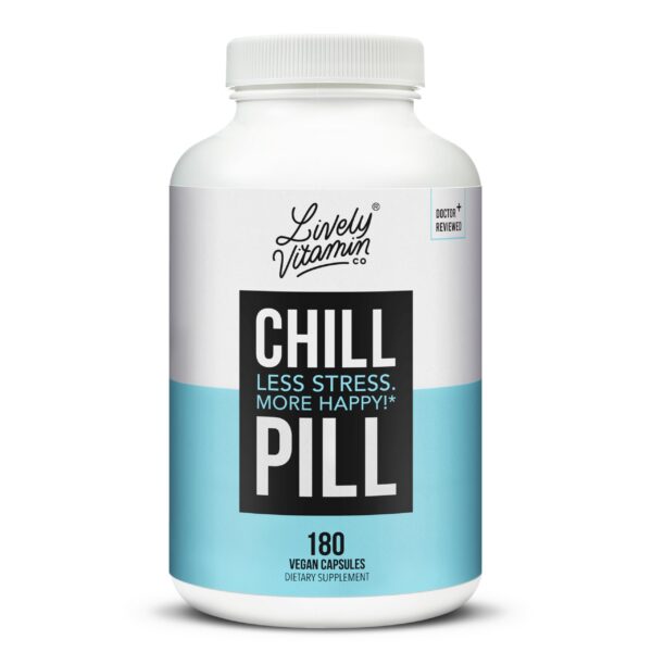 Lively Vitamin Co Chill Pill cápsulas veganas para relajación