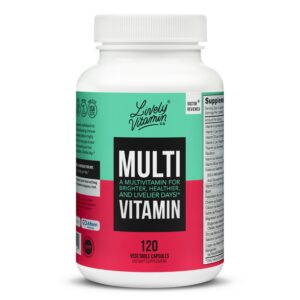 LIVELY VITAMIN CO multivitamínico cápsulas cerradas frasco