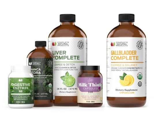 Etiqueta frontal de Liver Complete Bundle y Gallbladder Complete