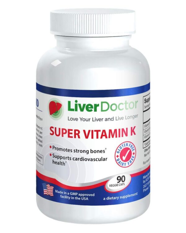 Frontal del envase Super Vitamina K