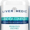 Version 1.0.0 Frasco suplemento Liver Medic Candida Complex con 120 cápsulas vegetarianas