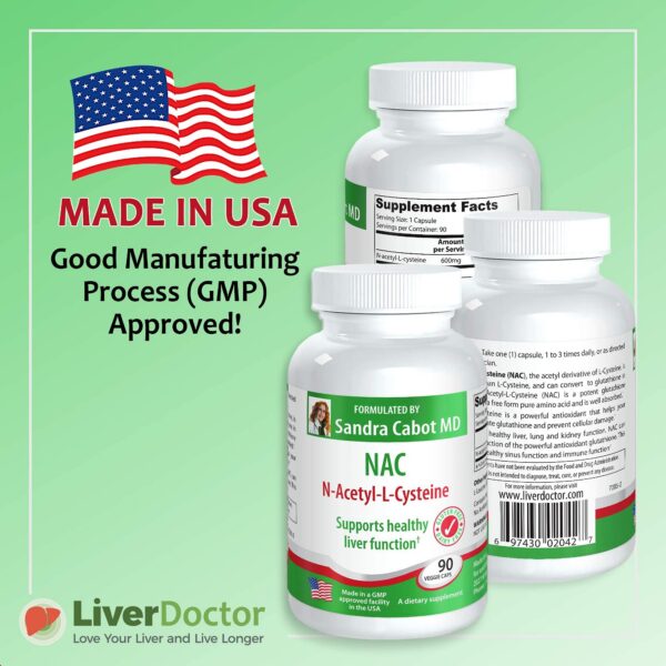 Envase NAC 600 mg Liverdoctor