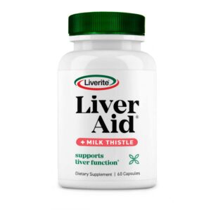 Version 1.0.0 LIVERITE Liver Aid cápsulas con cardo mariano para hígado