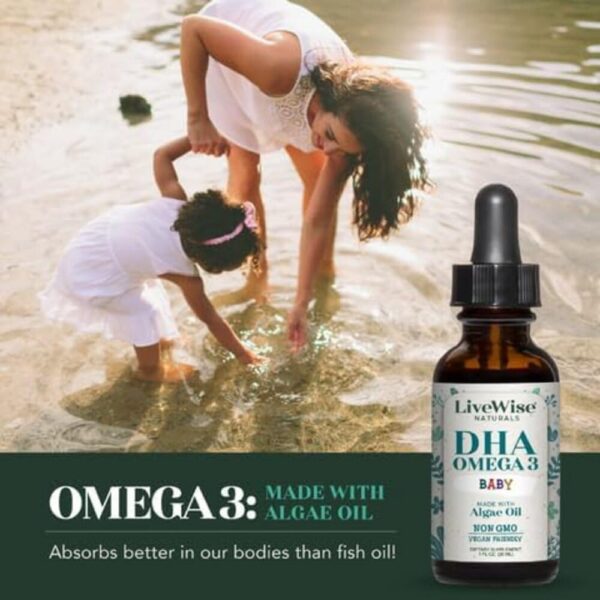 Gotas líquidas de DHA Omega-3