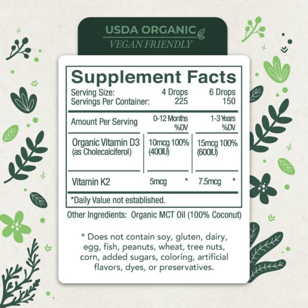 LiveWise Naturals gotas infantiles para huesos y cerebro