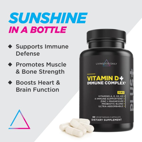 Version 1.0.0 Livingood Daily envase y etiqueta