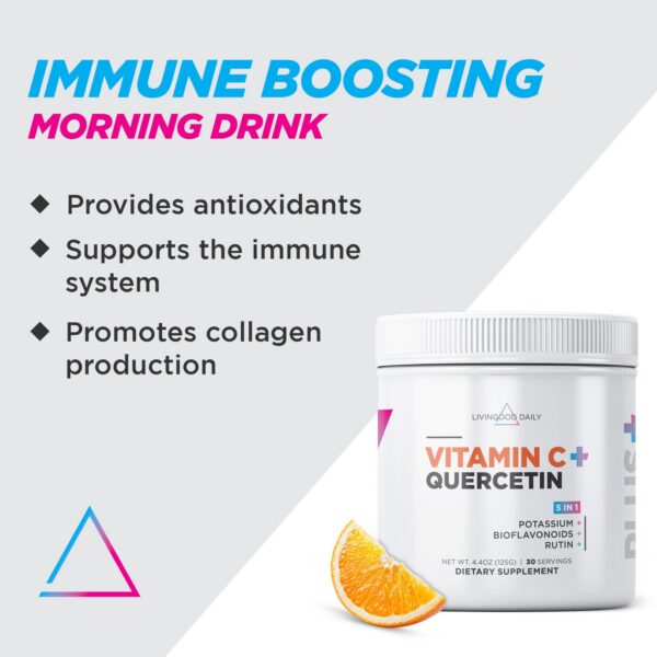 Etiqueta Livingood Daily Vitamina C polvo