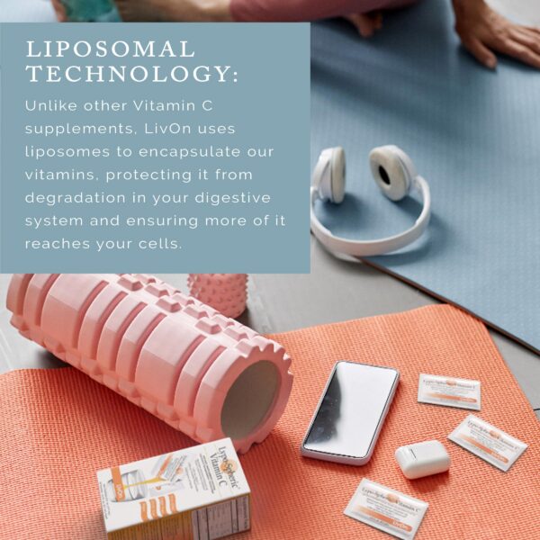 LivOn Laboratories suplemento vitamina c liposomal sin gluten