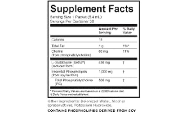Frasco y etiqueta del producto