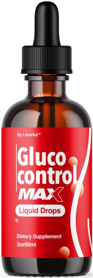 LIVORKA GlucoControl Max botella gotas líquidas control glucosa
