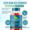 LIVORKA Keto Rain ACV Gummies etiqueta de botella