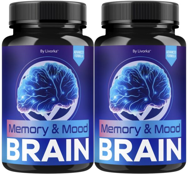 Frente de envase LIVORKA Memory Mood Brain