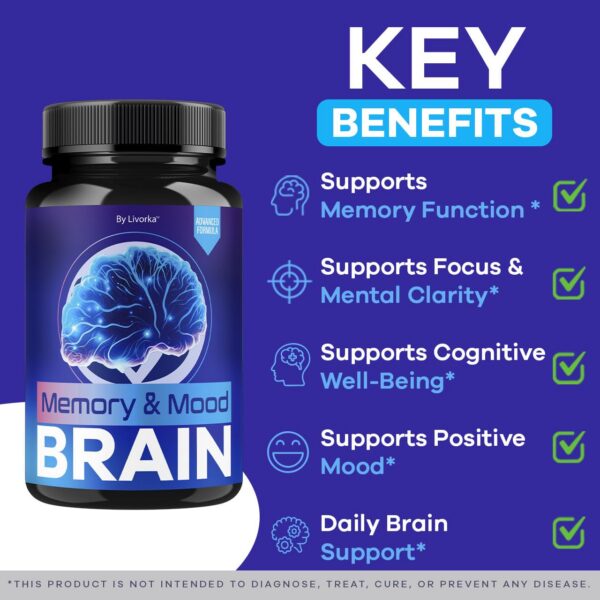 Frasco Memory Mood Brain LIVORKA