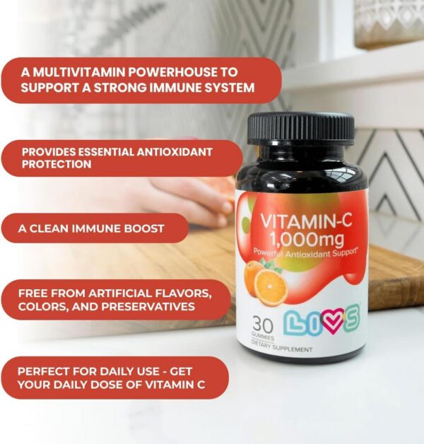 Version 1.0.0 LIVS caja con gomitas vista frontal