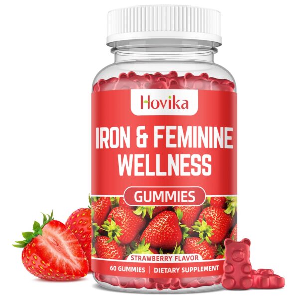 Livs Iron for Women Gummies packaging frontal