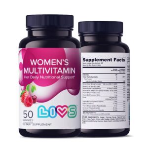 LIVS multivitaminas en gomitas para mujer