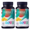 Gomitas Omega 3 LIVS de color natural