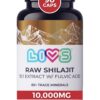 Frontal de la caja LIVS Shilajit Cápsulas