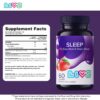 Envase de LIVS Sleep Gummies
