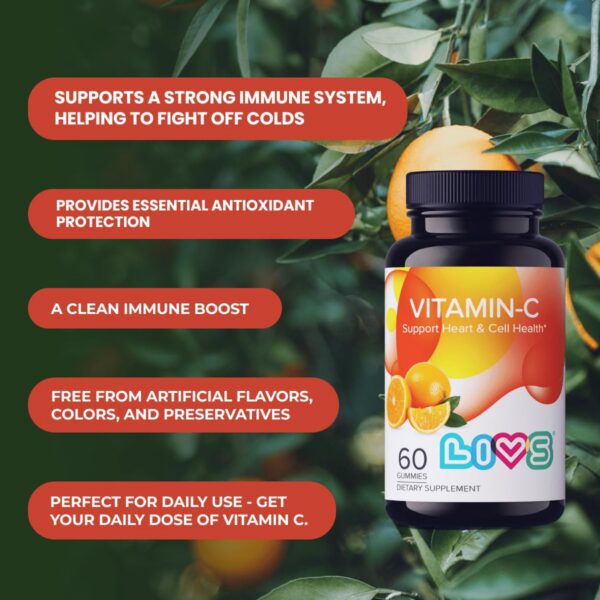 Frente del envase LIVS Vitamin C