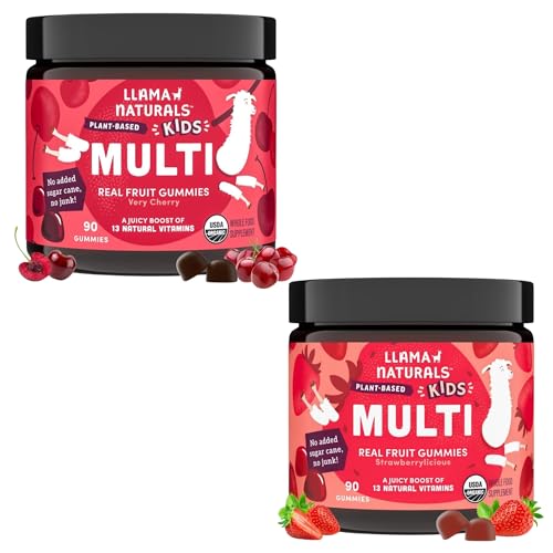 Llama Naturals gomas multivitaminas niños botella 90 ct