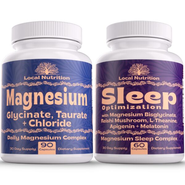 Local Nutrition suplemento complejo magnesio y sueño presentación