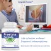 Longevity envase y cápsulas suplemento próstata