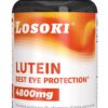 Losoki luteína 60 tabletas frasco frontal