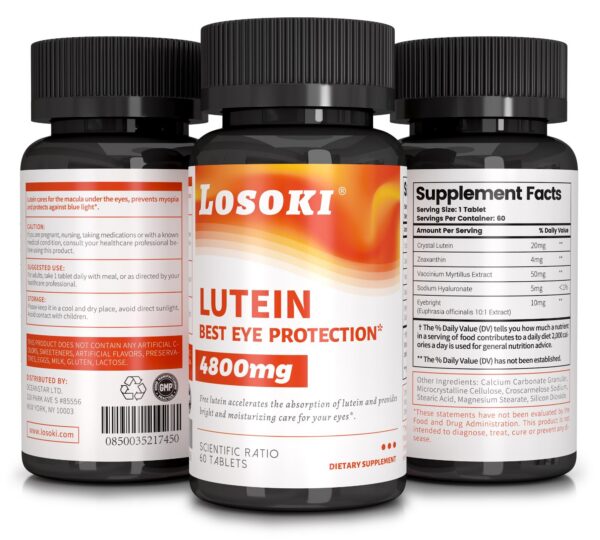 Etiqueta de luteína Losoki