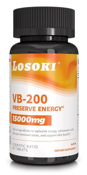 Losoki VB-200 suplemento vitamina b complejo 60 tabletas