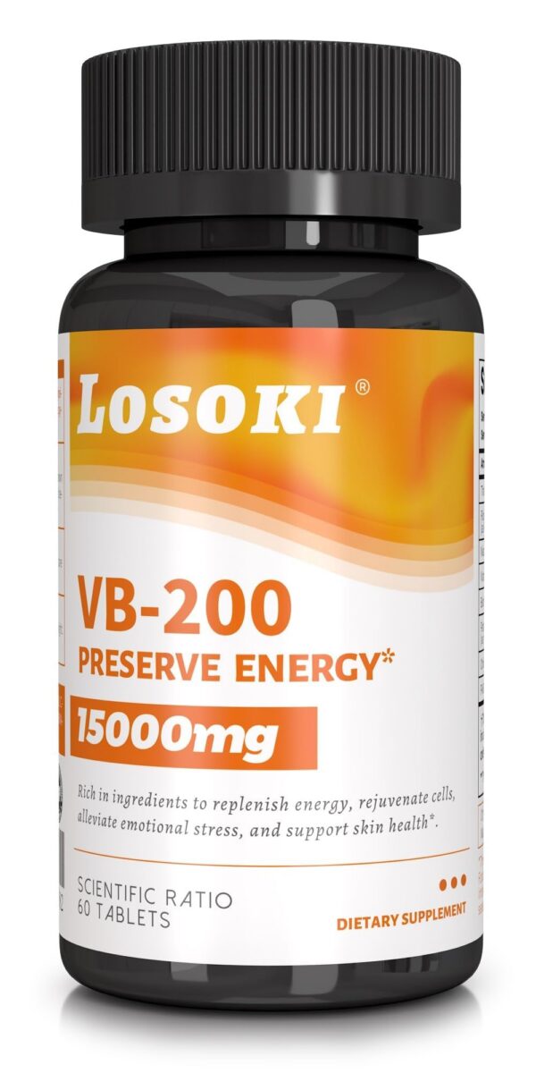 Version 1.0.0 Losoki VB-200 suplemento vitamina b complejo 60 tabletas