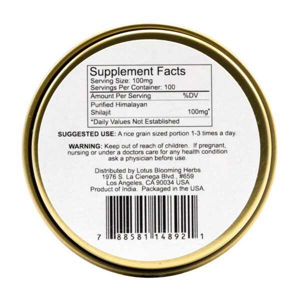 Shilajit Himalaya detalle