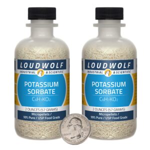 Botella Loudwolf Potassium Sorbate 4 onzas - frontal