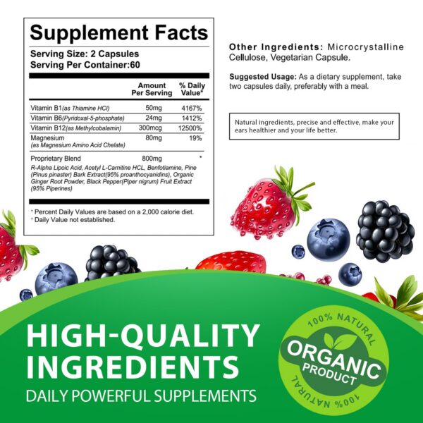 Version 1.0.0 Cápsulas dentro del frasco en primer plano