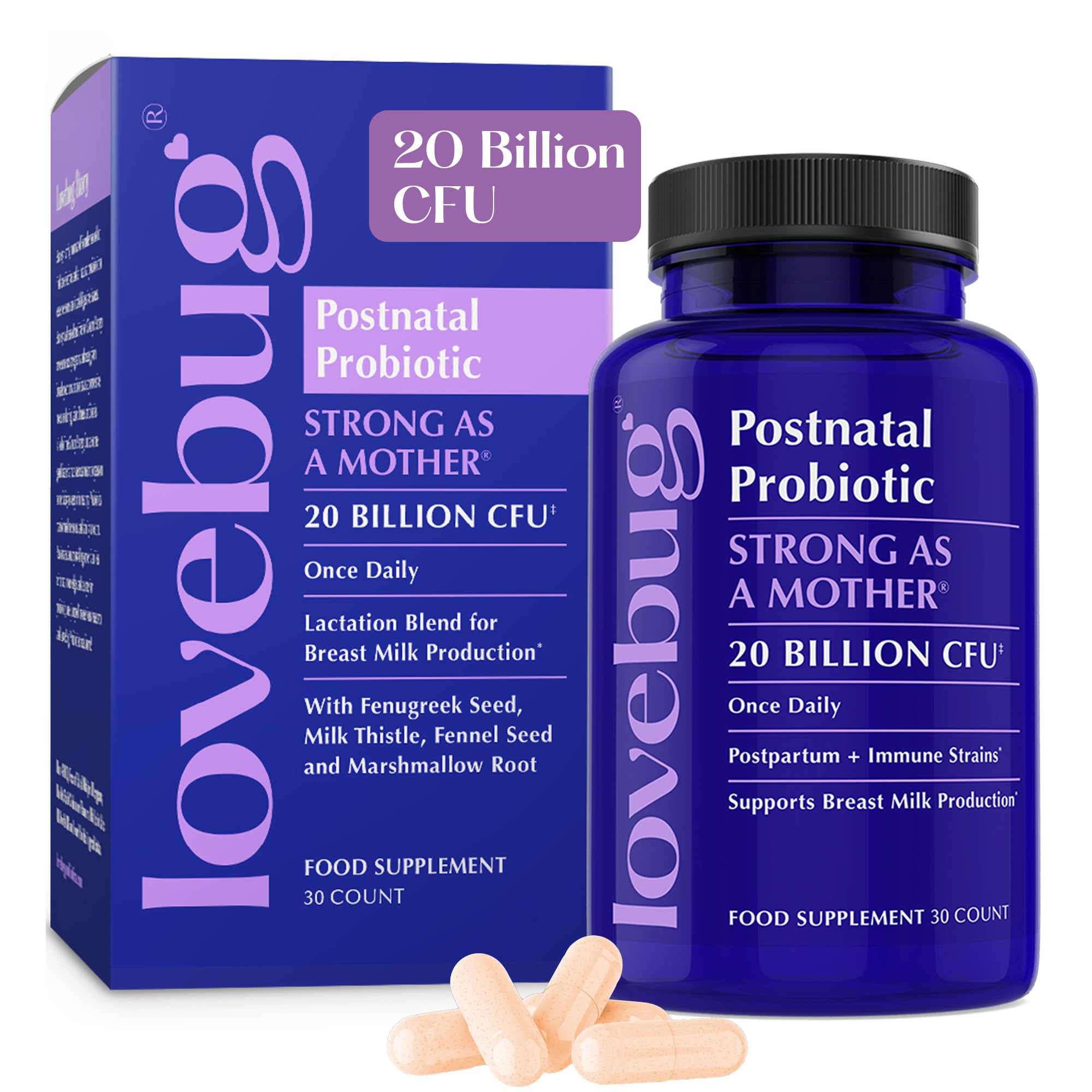 LOVEBUG Postnatal Probiotics Multi-Strain