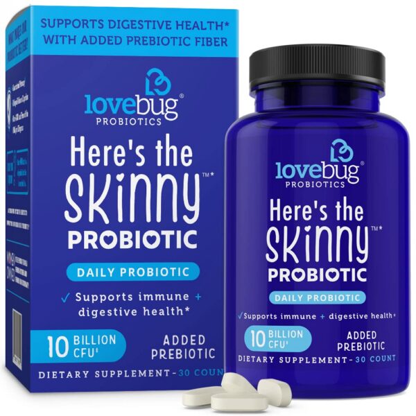 lovebug PROBIOTICS suplemento probióticos multi cepa 10 mil millones ufc