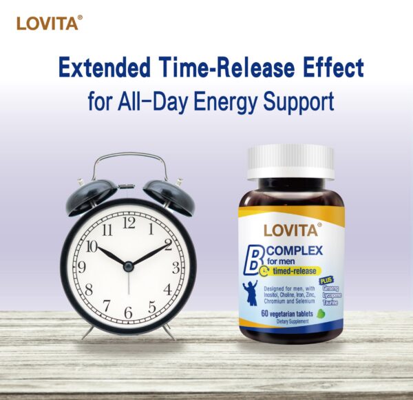 Lovita tabletas con liberación prolongada 8 horas