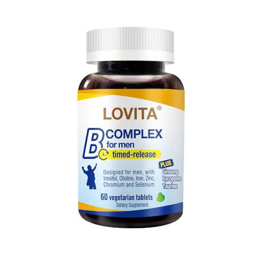 Lovita Complejo B para hombres apoyo energía y metabolismo