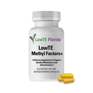 LowTE Florida Methyl Factors+ frasco de cápsulas