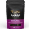 LUAL mini vitaminas prenatales con dha y folato 120 cápsulas blandas