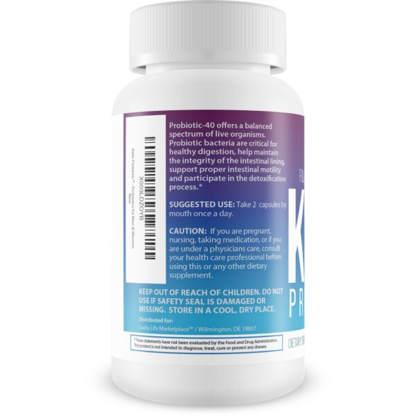 Version 1.0.0 Envase de Keto Probiotic