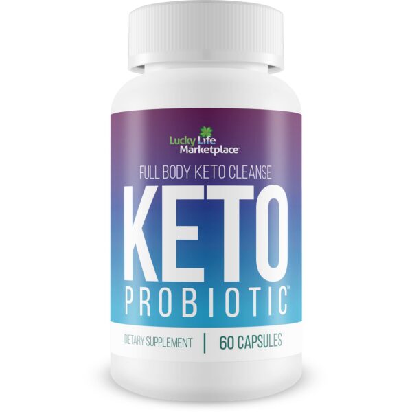 Frontal del Keto Probiotic 40 mil millones CFU